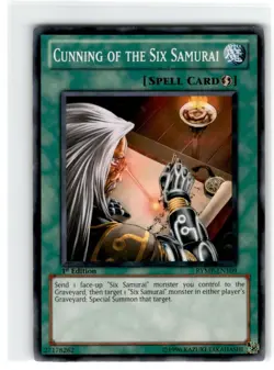 Yu-Gi-Oh! Cunning of The Six Samurai Common RYMP-EN109 Moderately Played 1st - Image 3