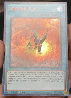 Yugioh Ground Xeno MP24-EN138 Prismatic Secret Rare 1st Ed NM w/Tracking - Image 4