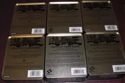 YUGIOH 2003 LOT OF 6 VINTAGE EMPTY COLLECTOR'S TINS-BLUE EYES YUGI DARK MAGICIAN - Image 12