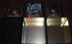 YUGIOH 2003 LOT OF 6 VINTAGE EMPTY COLLECTOR'S TINS-BLUE EYES YUGI DARK MAGICIAN - Image 13