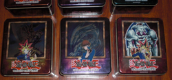 YUGIOH 2003 LOT OF 6 VINTAGE EMPTY COLLECTOR'S TINS-BLUE EYES YUGI DARK MAGICIAN - Image 19