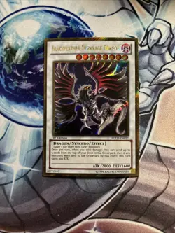 (STH) Blackfeather Darkrage Dragon PGLD-EN017 Gold Secret 1st Ed VLP Yu-Gi-Oh - Image 3