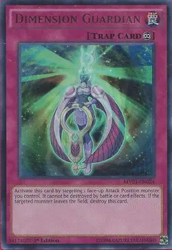Dimension Guardian - MVP1-EN024 - Ultra Rare - 1st Edition Lightly Played The Da - Image 2