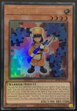 Yugioh! - Toy Soldier - BLTR-EN021 - Ultra Rare  - 1st Ed - NM/M - Image 1
