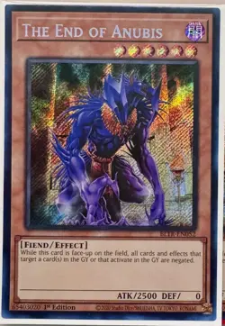 Yugioh! - The End of Anubis - BLTR-EN052 - Secret Rare  - 1st Ed - NM/M - NEW - Image 1