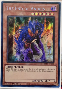 Yugioh! - The End of Anubis - BLTR-EN052 - Secret Rare  - 1st Ed - NM/M - NEW - Image 2