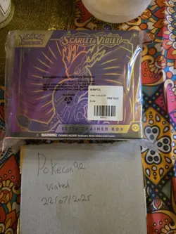 Pokemon Trading Card Game: Scarlet and Violet Elite Trainer Box - Image 1