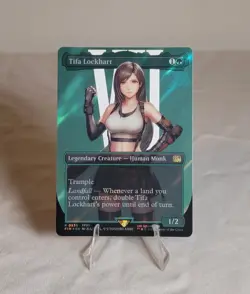 Tifa Lockhart (Surge Foil) (Borderless) Final Fantasy MTG Foil - Image 1