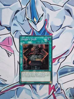 Shiens Dojo 1st Edition Secret Rare RA04 Yugioh Card - Image 1