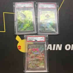 PSA 10 Sequential Starter Set Pokemon 151 Japanese Venusaur Charizard Blastoise - Image 2