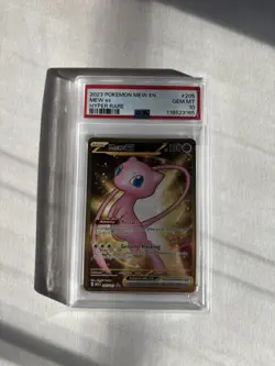 PSA 10 Pokemon Gold Mew ex 205/165 Hyper Rare Scarlet & Violent 151 GEM MT card - Image 2