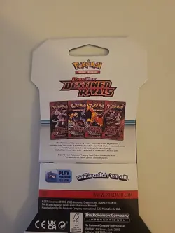 Pokemon Trading Card Game: Destined Rivals Sleeved Booster PACK Random ART X1 - Image 2