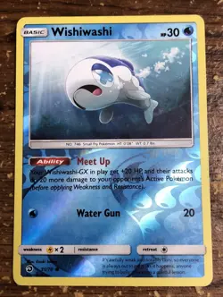 Pokémon Card Wishiwashi 31/70 Dragon Majesty Reverse Holo - Image 1