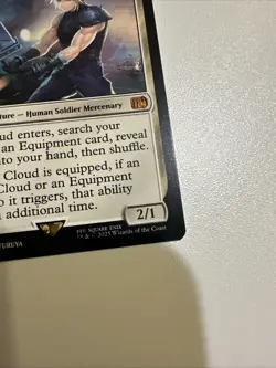 Cloud, Midgar Mercenary MTG Final Fantasy Regular Mythic 0010 (NM) - Image 4
