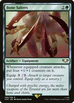 MTG Bone Sabres Universes Beyond: Warhammer 40,000 088 NM - Image 1