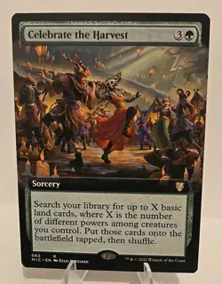 Celebrate the Harvest (Extended Art) MTG Commander: Innistrad: Midnight Hunt Reg - Image 1