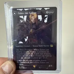 Zenos yae Galvus borderless surge Foil R# 529 MTG Final Fantasy Mtg - Image 1