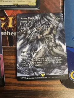 Astral Titan - Showcase - Final Fantasy #48 Rare, NM, MTG - Image 1
