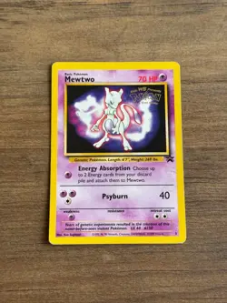 Set Of 4 Mint Pokemon The First Movie promo cards complete 2000 - Image 4