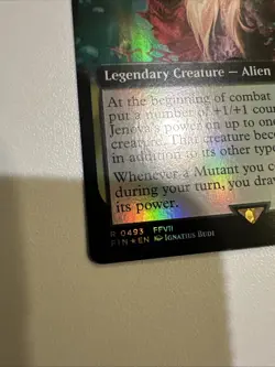 MTG Jenova, Ancient Calamity (Extended Art) Final Fantasy Foil - Image 4