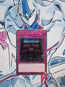 Royal Decree 1st Edition Platinum Rare RA04 Yugioh Card - Image 1