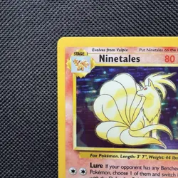 Ninetales - 12/102 - Pokemon Base Set Unlimited Holo Rare Card WOTC nm - Image 2