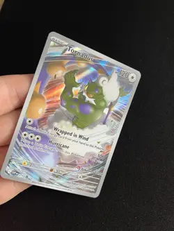 Tornadus SVP 210 NM/MINT Pokemon Center Holo Rare ETB Promo White Flare Card - Image 2