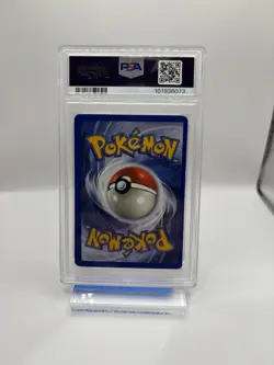 PokÃ©mon TCG Mewtwo Base Set Holo Rare Card 10/102 Vintage PSA 7 - Image 2