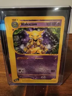 Alakazam 33/165 Non-Holo Rare Expedition Pokemon Card 2002 TCG - Image 1