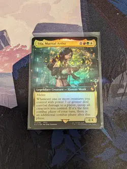 Tifa, Martial Artist #0188 (Extended Art) (FOIL) Unplayed NM MTG Final Fantasy - Image 1