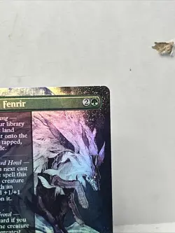 Final Fantasy MTG - Summon: Fenrir Borderless - U 0372 Foil Magic - Image 3