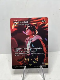 Squall Leonhart - 0022 - Magic: Final Fantasy MTG - Borderless - FOIL - Showcase - Image 1