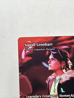 Squall Leonhart - 0022 - Magic: Final Fantasy MTG - Borderless - FOIL - Showcase - Image 2