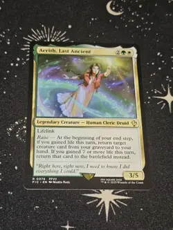 Aerith, Last Ancient 76, Final Fantasy REG, FIC MTG TCG - Image 1