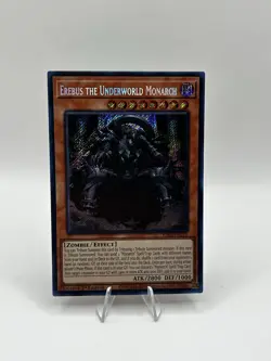 Erebus the Underworld Monarch RA04-EN019 Secret Rare 1st Edition Yugioh - Image 1