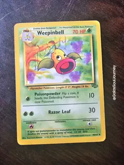 Vintage Pokémon Card Lot of 9 – Jungle Set – Primeape, Persian, Weepinbell - Image 5