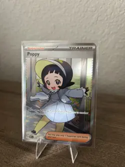 Pokémon TCG Poppy Sv03: Obsidian Flames Full Art Holo Ultra Rare Card 220/197 - Image 1