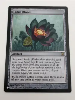 Magic The Gathering MTG Lotus Bloom The List Reprints Trading Card LP - Image 1