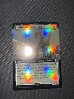 Codsworth, Handy Helper Universes Beyond: Fallout #366 Extended Art Foil - Image 3