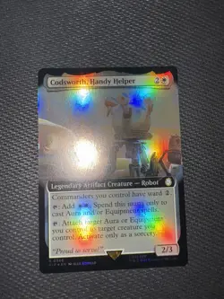 Codsworth, Handy Helper Universes Beyond: Fallout #366 Extended Art Foil - Image 6