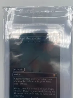 Serialized - MTG LOTR - Bridge of Khazad-dum - Serial Numbered - Authenticated - Image 17