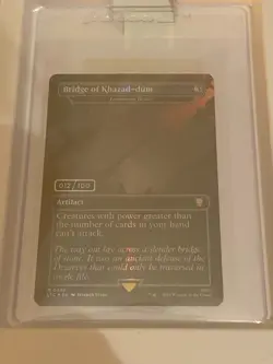 Serialized - MTG LOTR - Bridge of Khazad-dum - Serial Numbered - Authenticated - Image 23