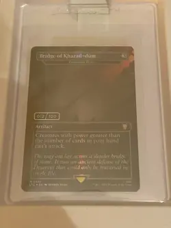Serialized - MTG LOTR - Bridge of Khazad-dum - Serial Numbered - Authenticated - Image 5