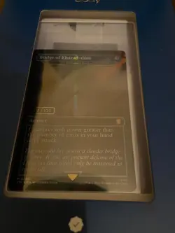 Serialized - MTG LOTR - Bridge of Khazad-dum - Serial Numbered - Authenticated - Image 8