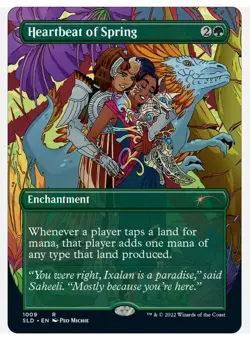 1x BORDERLESS Heartbeat of Spring - NM ENG - Image 1