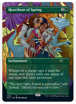 1x BORDERLESS Heartbeat of Spring - NM ENG - Image 2