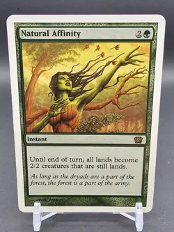 1x Natural Affinity NM-Mint MTG Eighth Edition (8th) Green Instant 269/350 Rare - Image 2