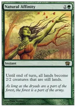 1x Natural Affinity NM-Mint MTG Eighth Edition (8th) Green Instant 269/350 Rare - Image 4