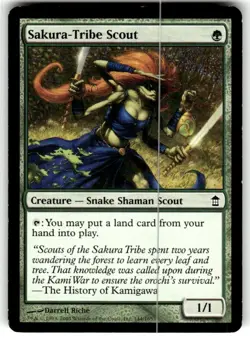 Sakura-Tribe Scout Saviors of Kamigawa Regular MTG LP - Image 1
