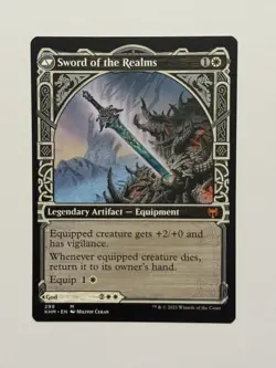 Halvar, God of Battle (Showcase) Kaldheim Regular NM Free Ship - Image 2